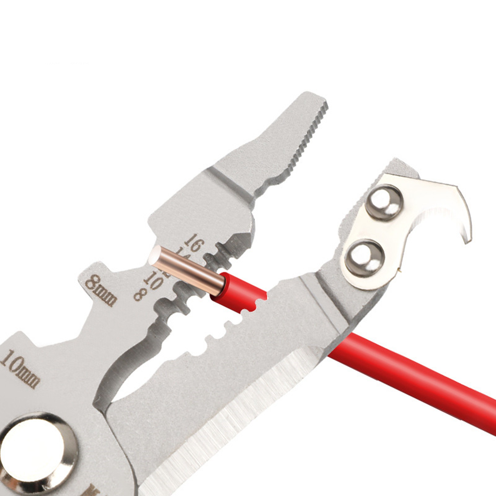 18 in 1 Foldable Wire Stripper Multifunctional Professional Wire Stripper New
