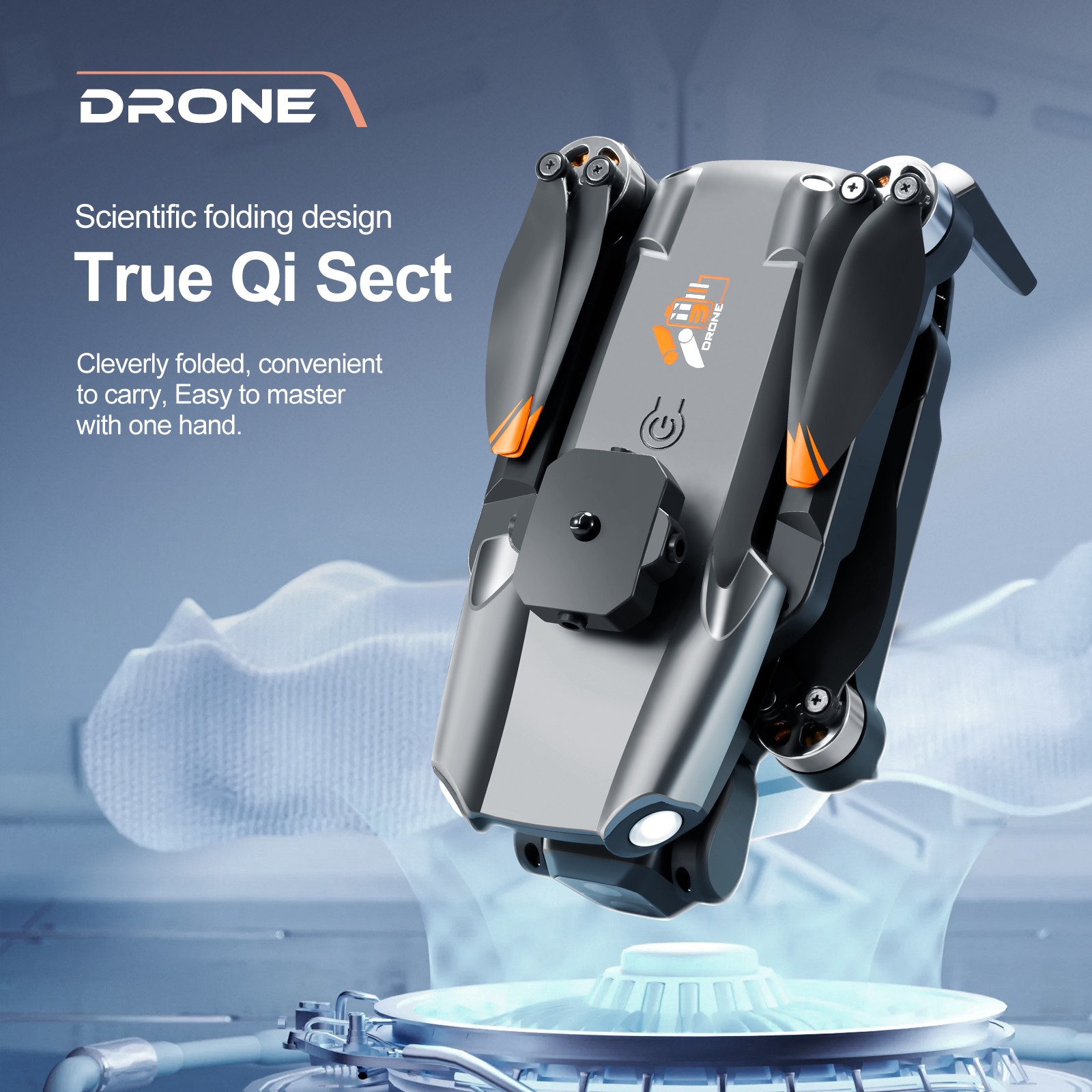 S119 Drone Brushless Foldable Obstacle Avoidance Drone FPV With 2 Battery | NE