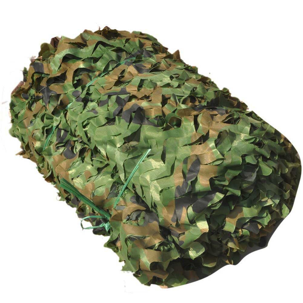 3pack Military Camo Netting Camouflage Net Cutable Camping Hunting Sunshade