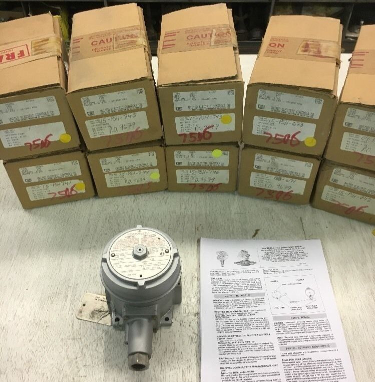 UE United Electronics J120-190 Pressure Switch 5-30 psi