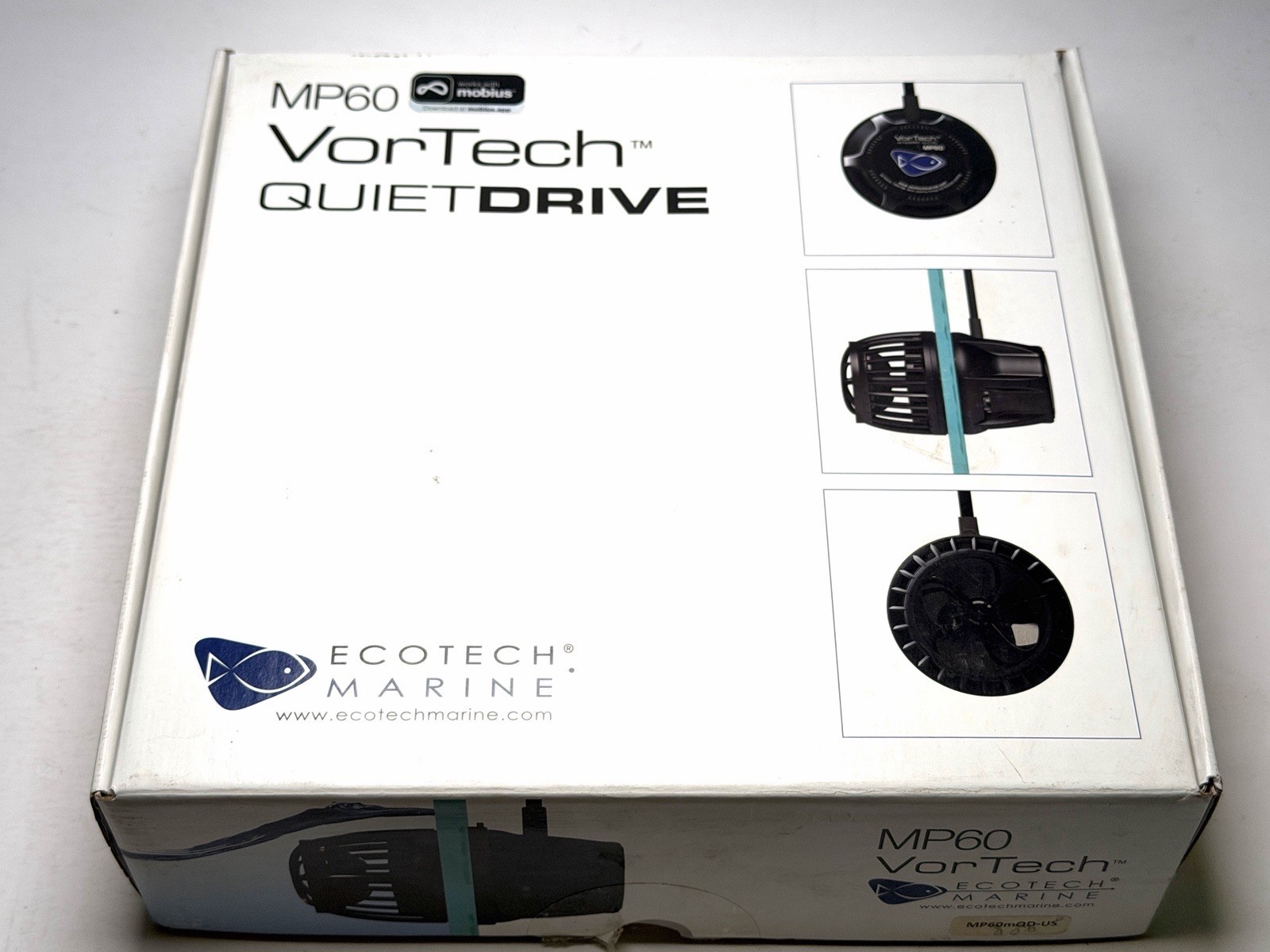 Ecotech VorTech Propeller Pump MP60MQD - MOBIUS VERSION - QUIET DRIVE MP60