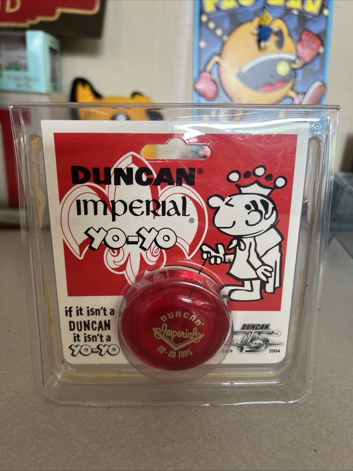 Duncan Imperial Chevron Yo-Yo 2004 White 75th Anniversary Replica MINT IN PACK