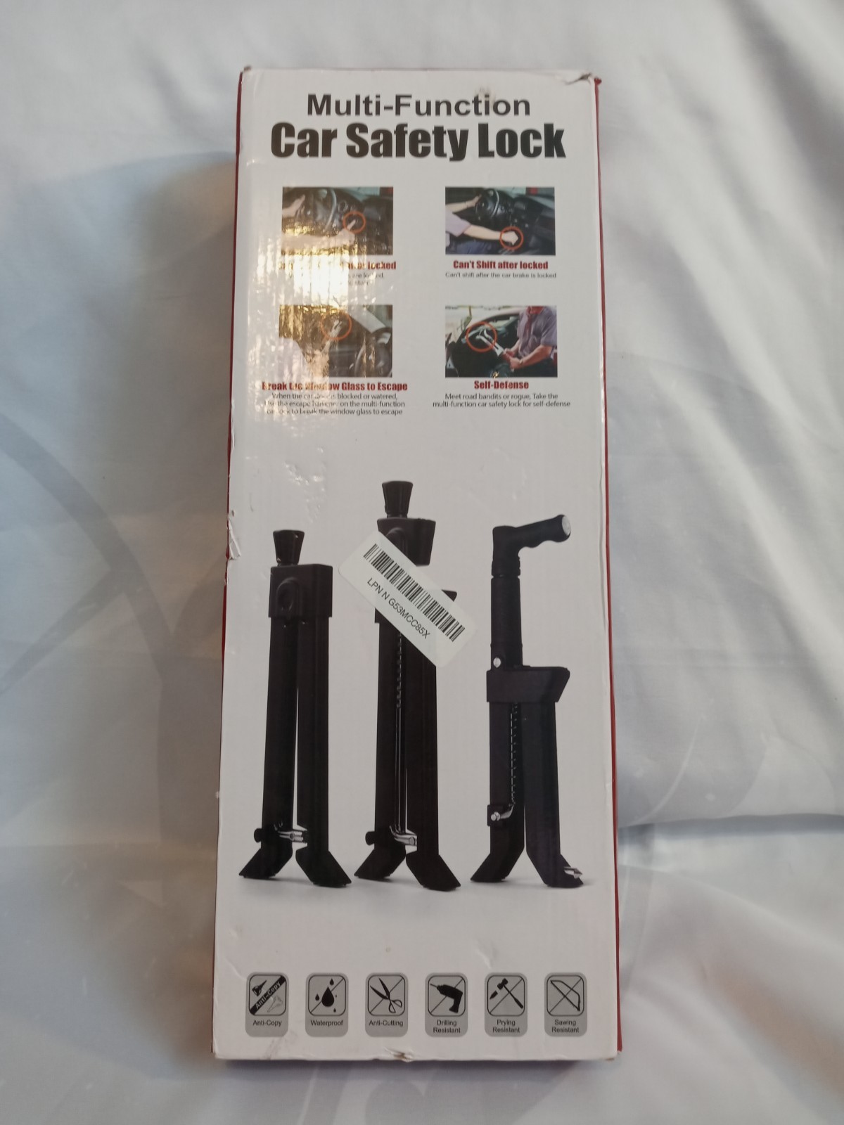 Multi-Function Car Safety lock; New Open Box