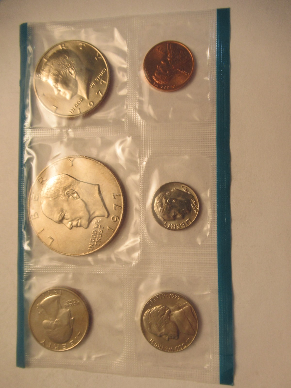 1977 US Mint Uncirculated Set, US Mint Packaging