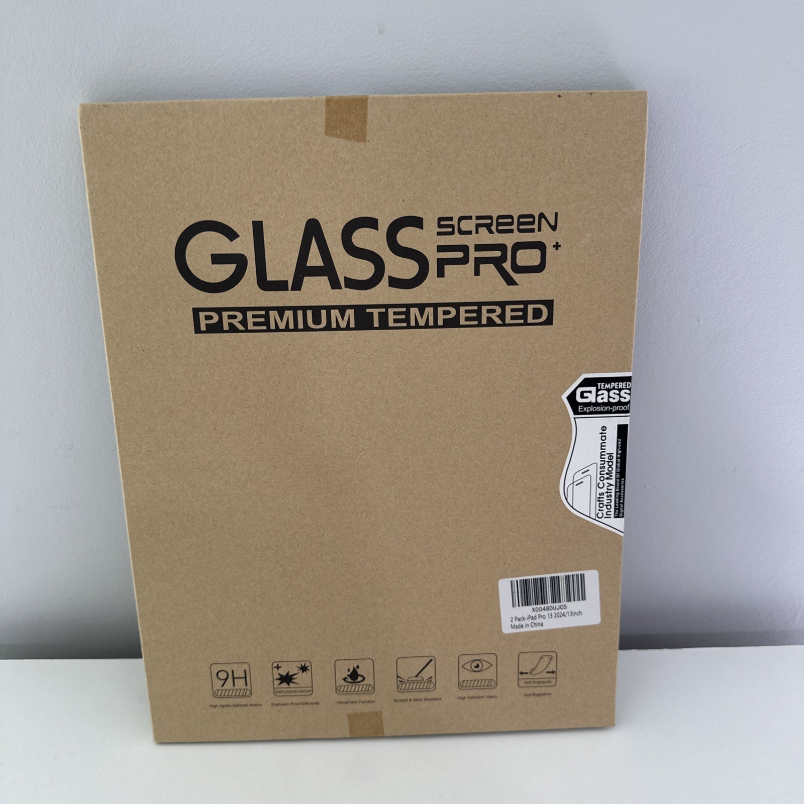 Tempered Glass Film Screen Protector For iPad Pro 13 2024 13 Inch 2 Pack NEW