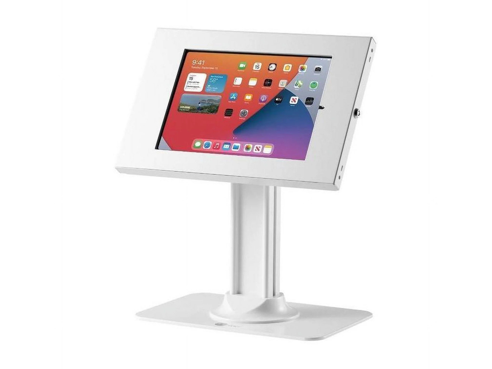 SIIG Lockable Countertop Kiosk Stand for iPad