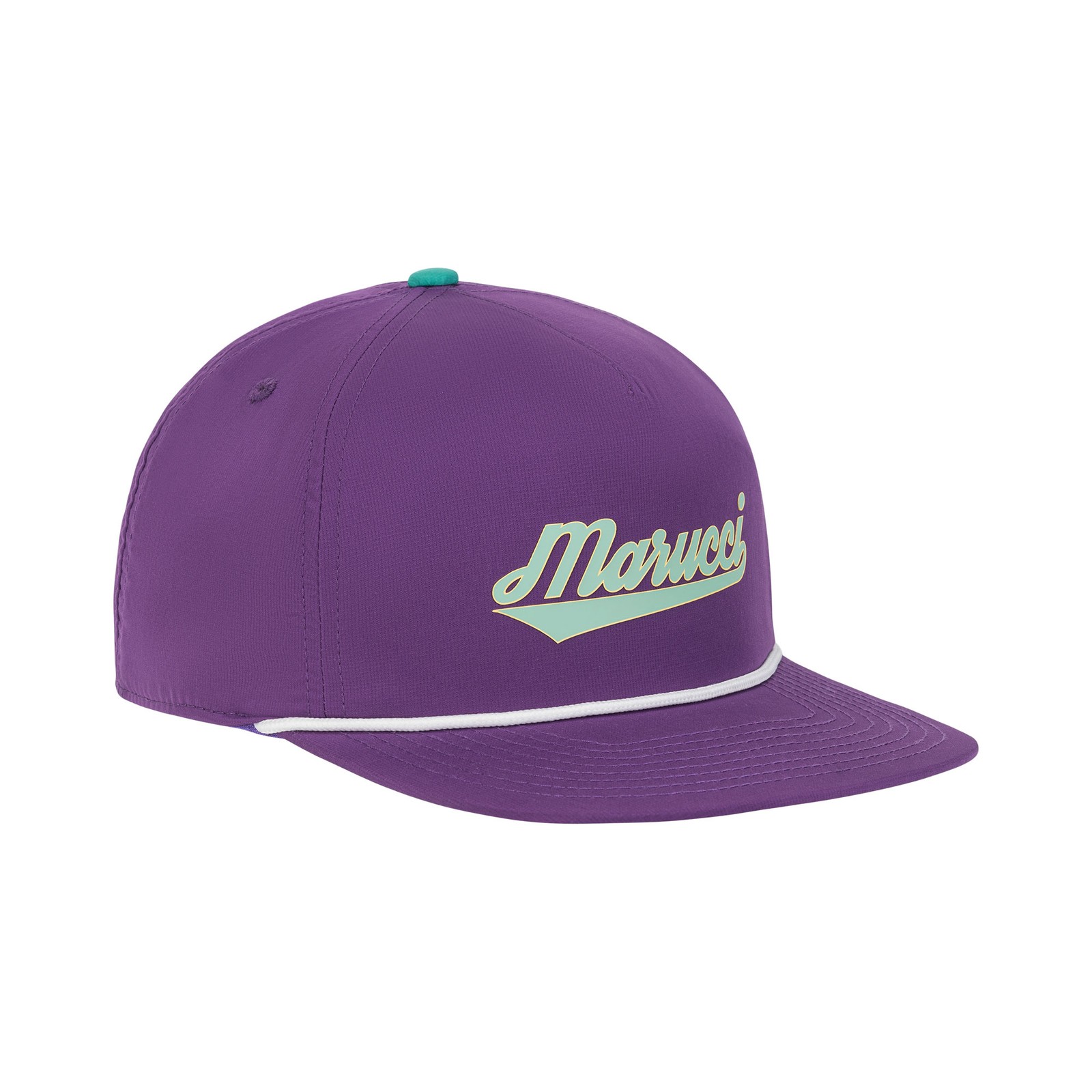 Marucci Flow Rope Adjustable Snapback Baseball Hat - Purple