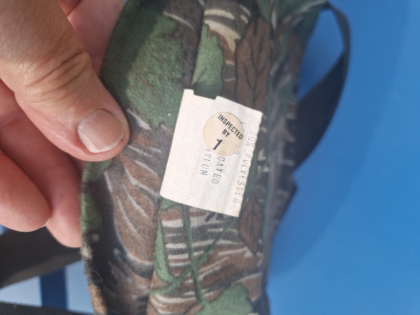 Vintage Extra Large Camo Fanny Pack Waist Made In USA Hunting Realtree