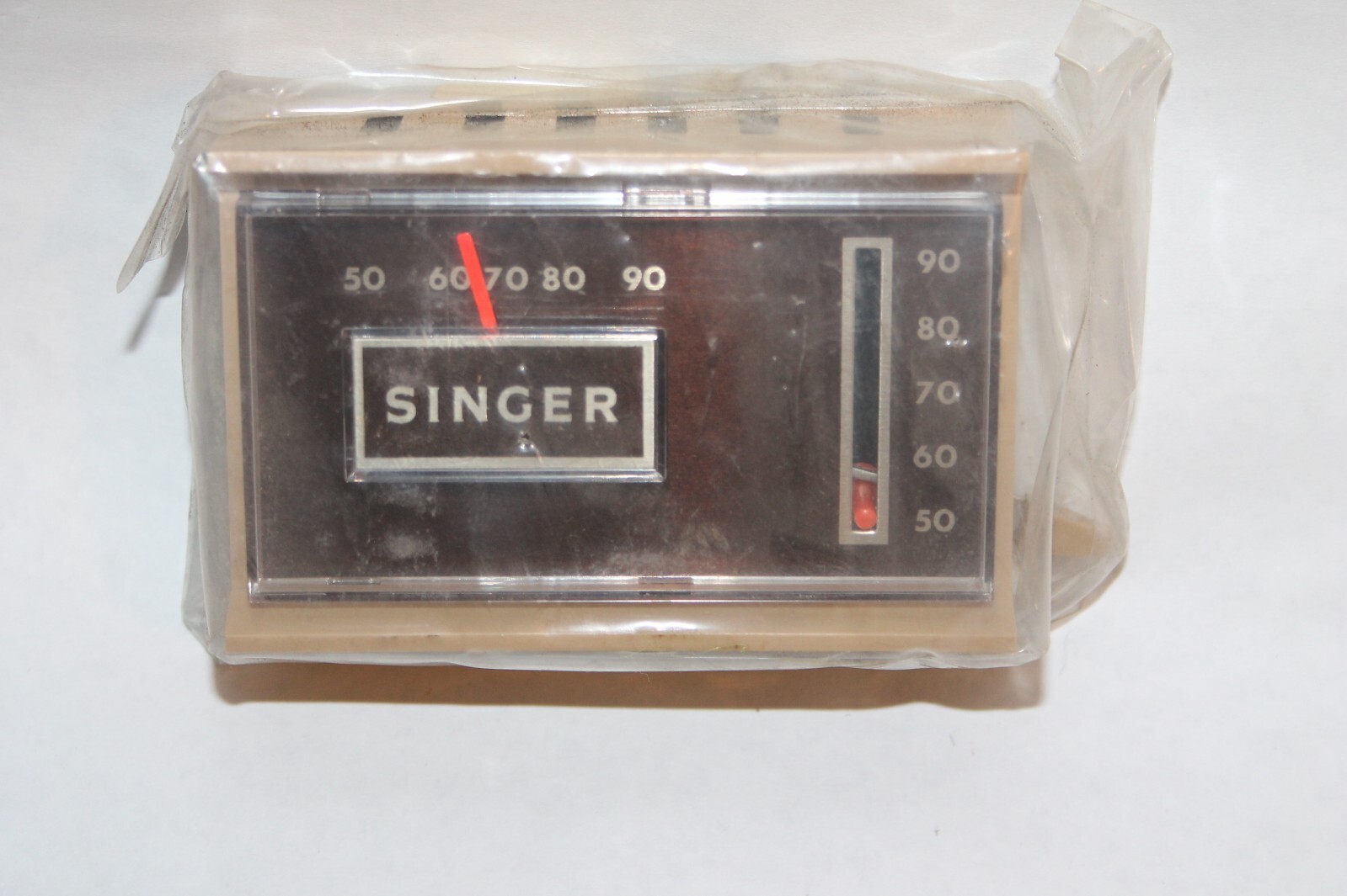 Singer 50-90°F Thermostat NOS 120360 228 (Loc:Q)