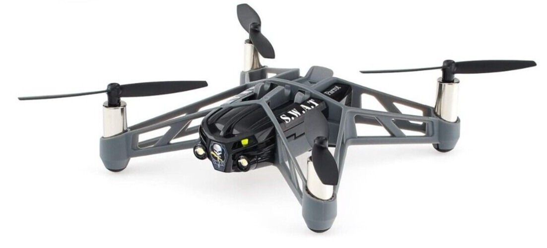 Parrot Airborne Night MiniDrone - SWAT (Black)