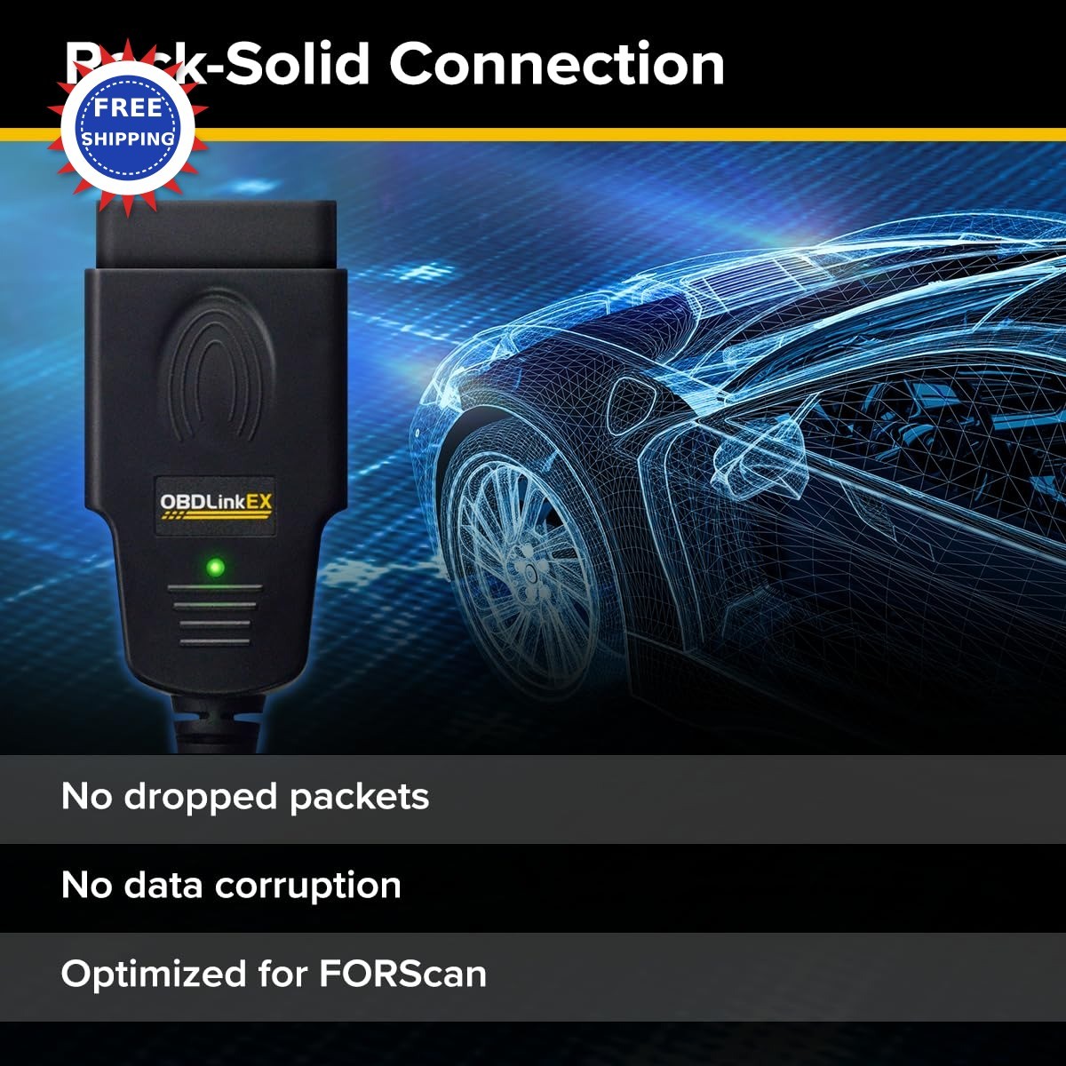 OBDLink EX FORScan OBD Adapter