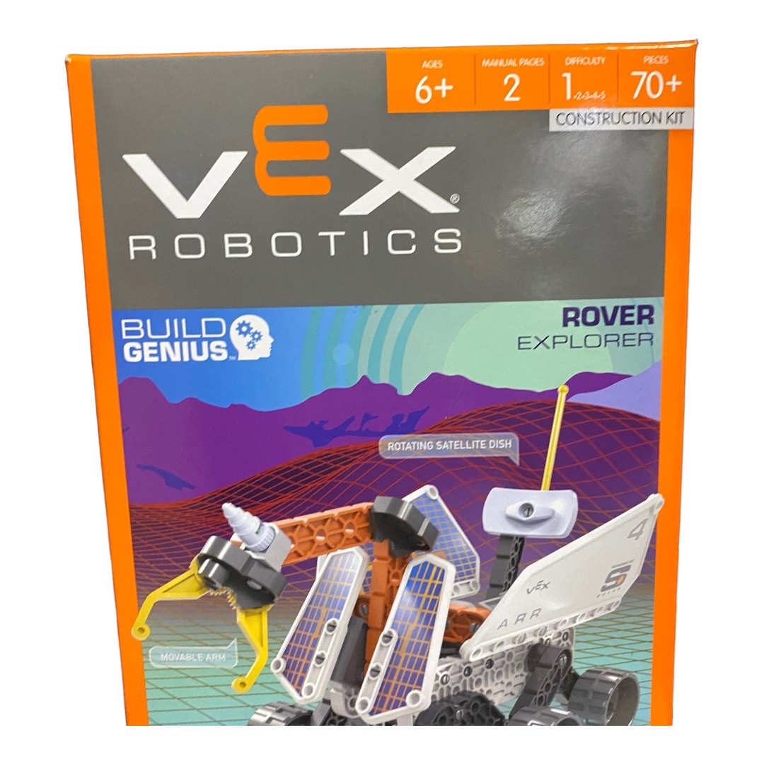 Hexbug Vex Robotics Rover Explorer STEM Starter Construction Kit 70+ Pieces New