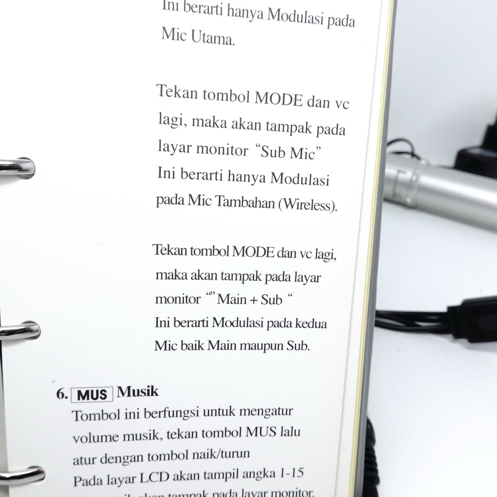 Enter Tech MagicSing Karaoke Microphone + Main Cable + Case + Wireless Mic *READ