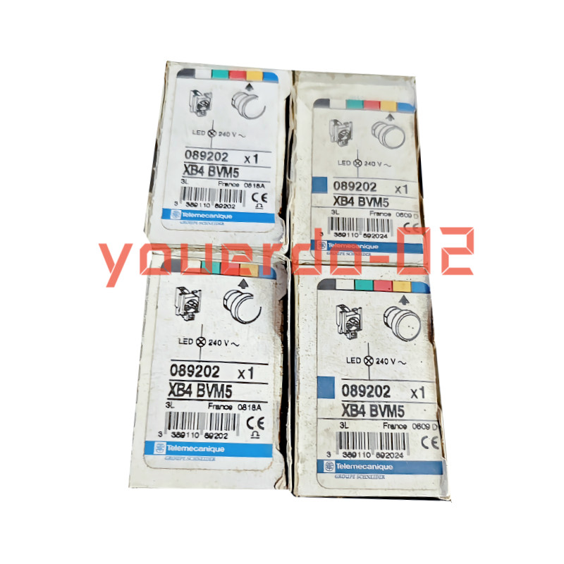 1 PC New With Box Schneider XB4BVM5 Ø22 Orange indicator light - LED~230... 240V