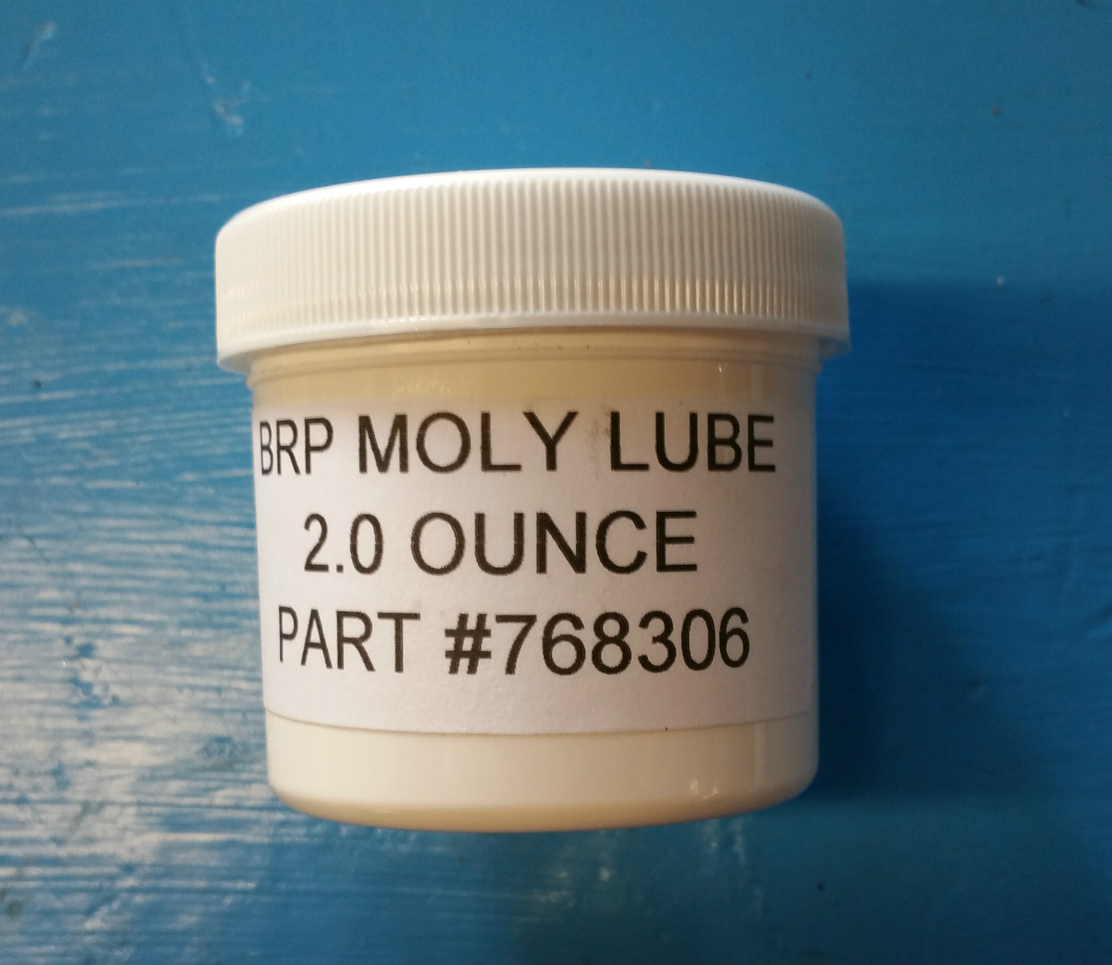 (1) 175356 Molly Lube 2 oz Evinrude Johnson OMC BRP 768306