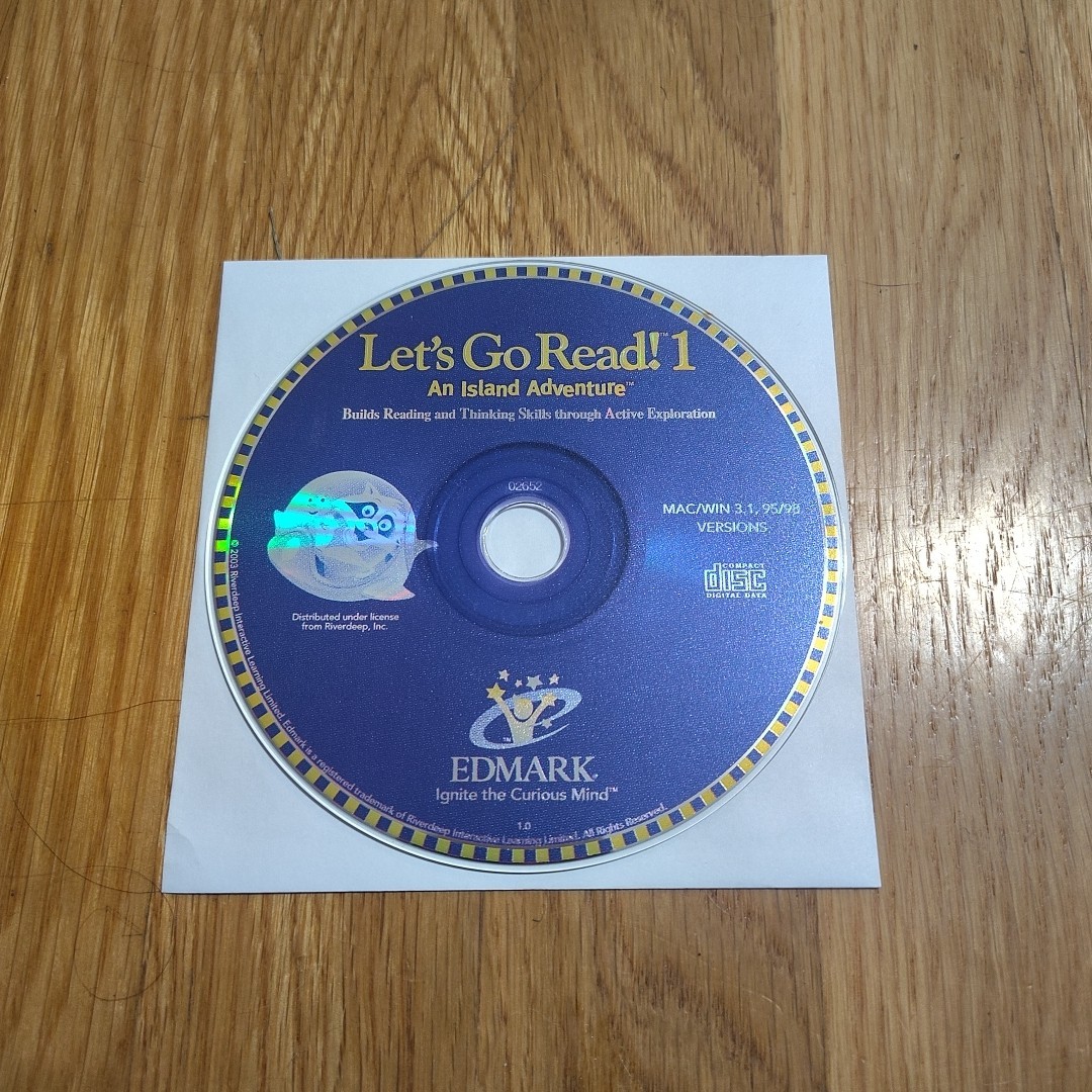 Let’s Go Read! 1 An Island Adventure For Windows & Macintosh PC