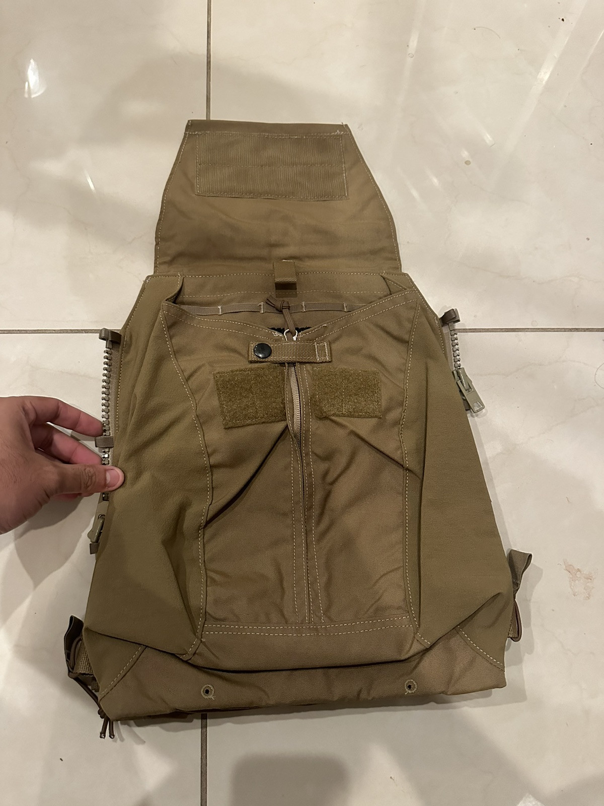 Crye Precision AVS JPC SPC Zip On Backpack Coyote L/XL