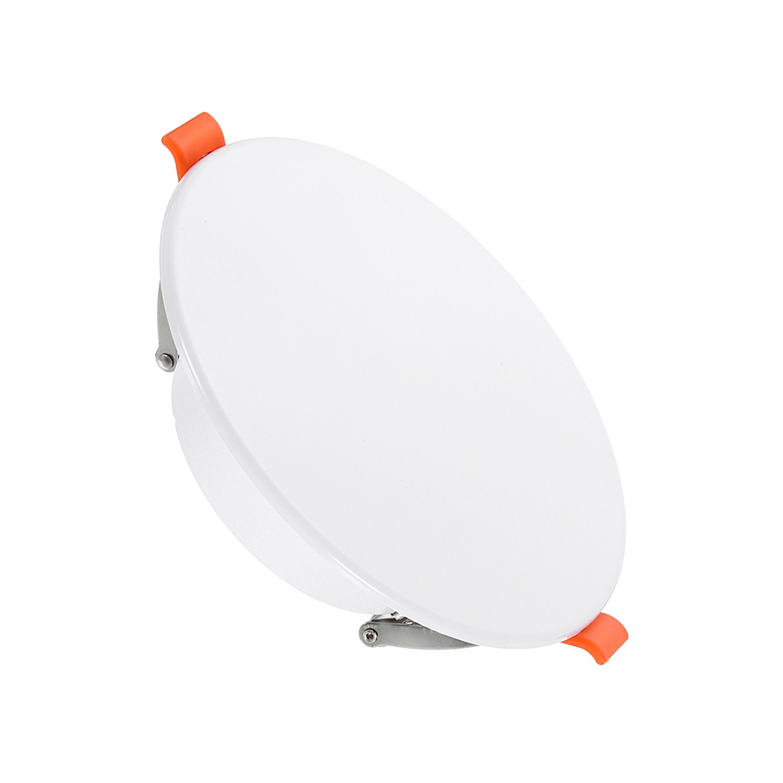 1Pack 5.3" Spring Ceiling Cover Plate Suitable for 3.4-5 " Round Hole, White