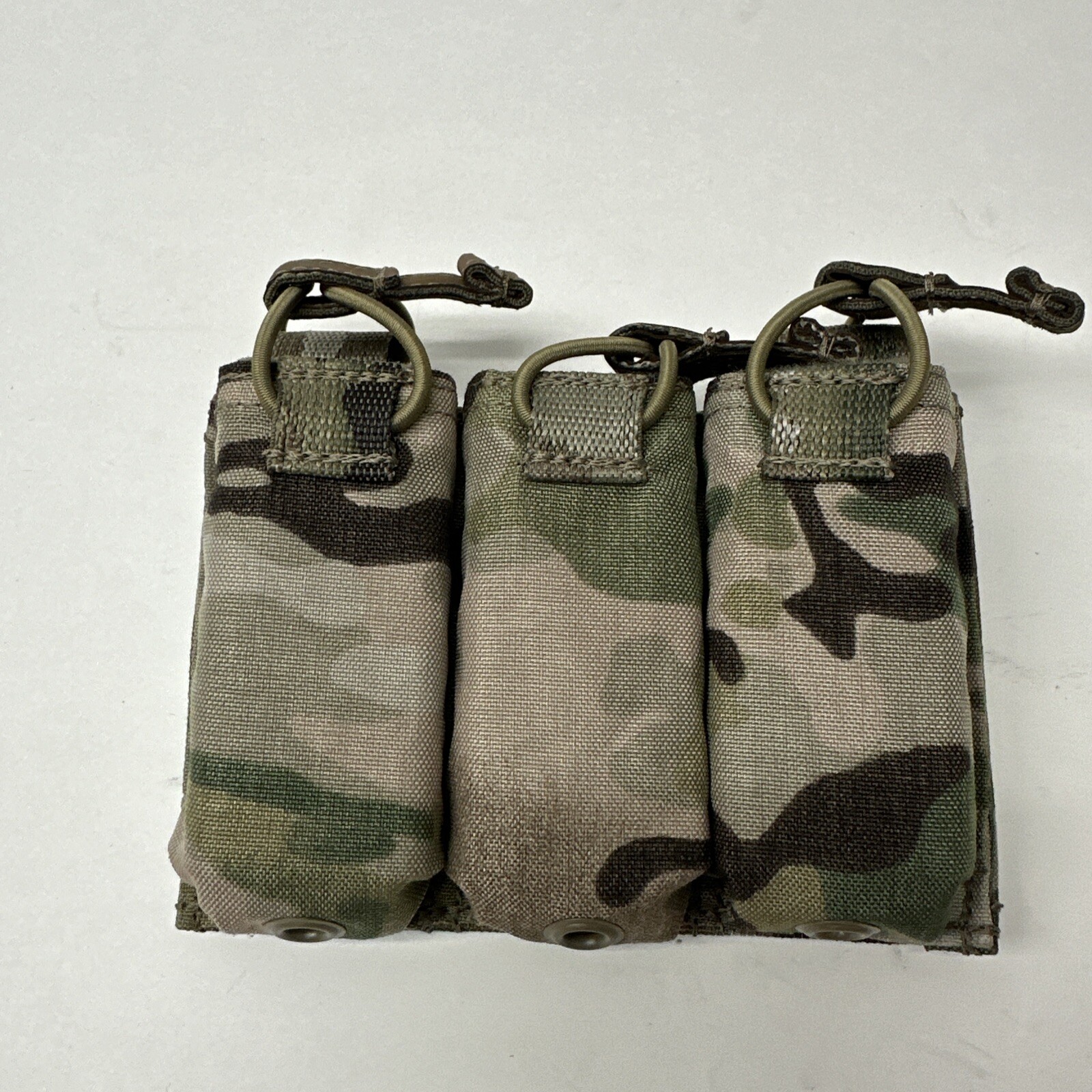 First Spear Multicam Triple Pistol Single Stack Magazine Pocket Pouch 6/9 MOLLE