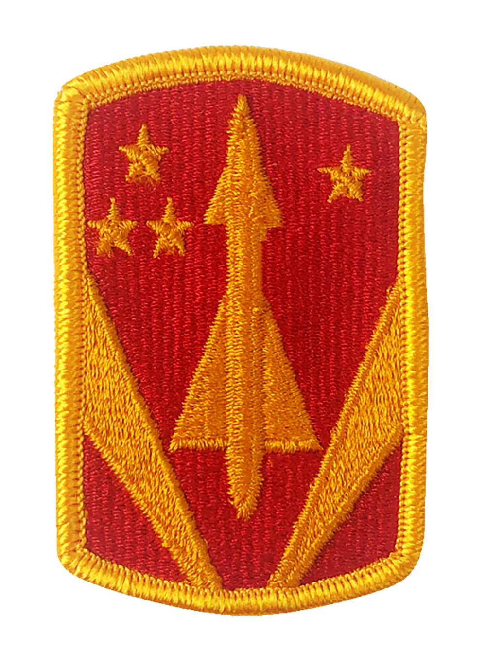 31st Air Defense Artillery Brigade Color Patch with Hook Fastener
