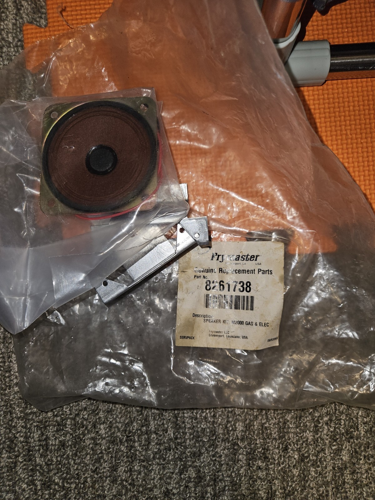 Frymaster 8261738 Speaker Kit M2000 Gas & Electric