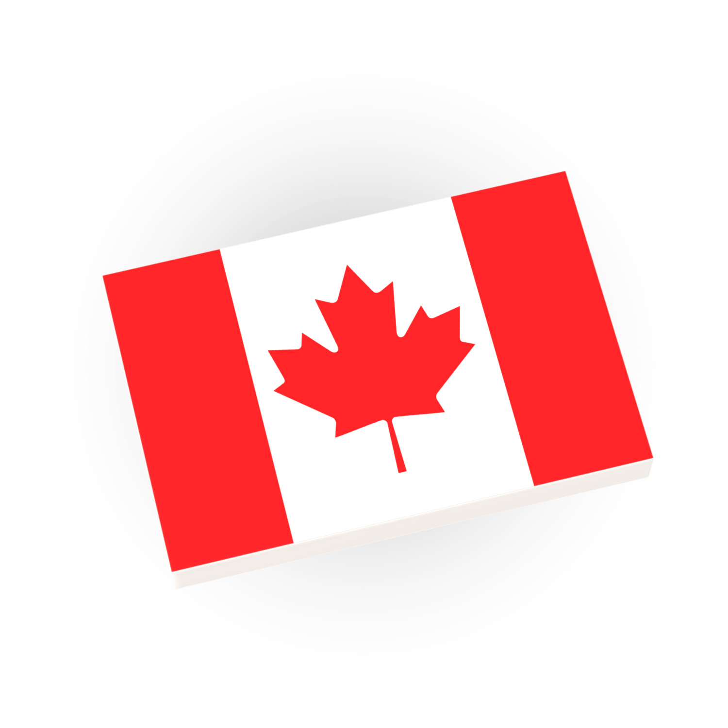 Canada Country Flag - USA - Custom Printed -  Minifig - Brick City