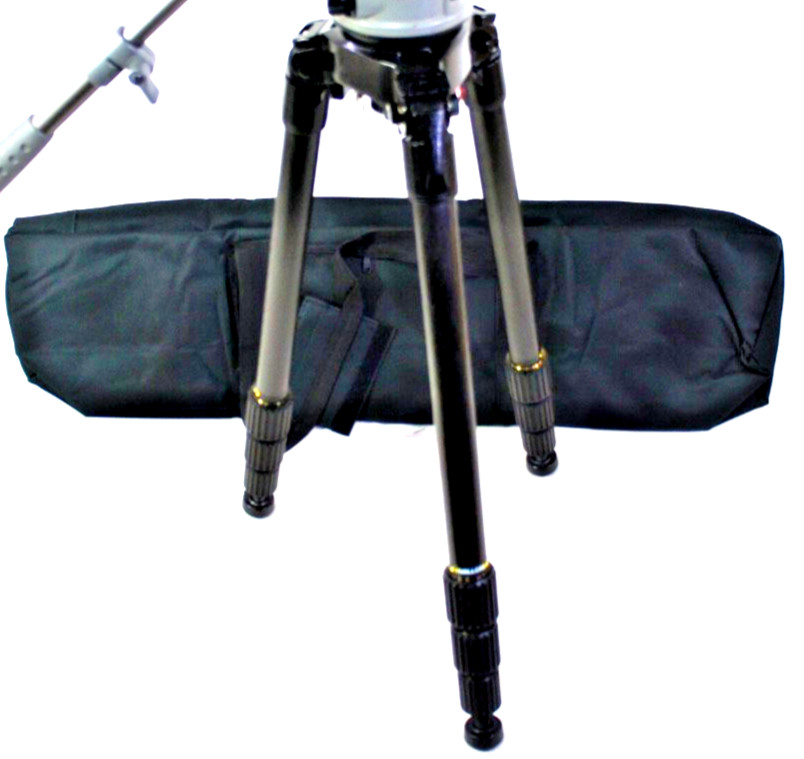 MILLER  100mm 3D SYSTEM SOLLO PROFESSIONAL TRIPOD CARBON FIB BAG SERVICED 199Lbs