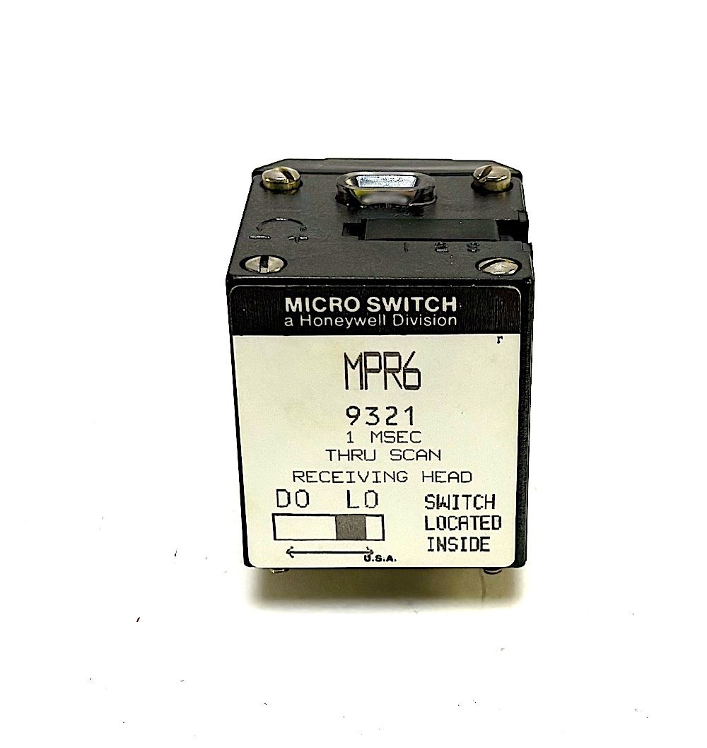 Micro Switch MPR6 9321 Scan Receiving Head (New)