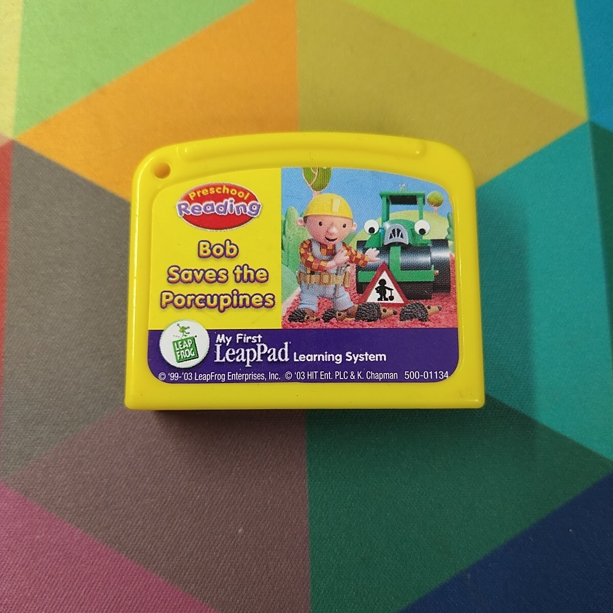 My First LeapPad - Bob Saves The Porcupines (Preschool Reading) Cartridge Only!