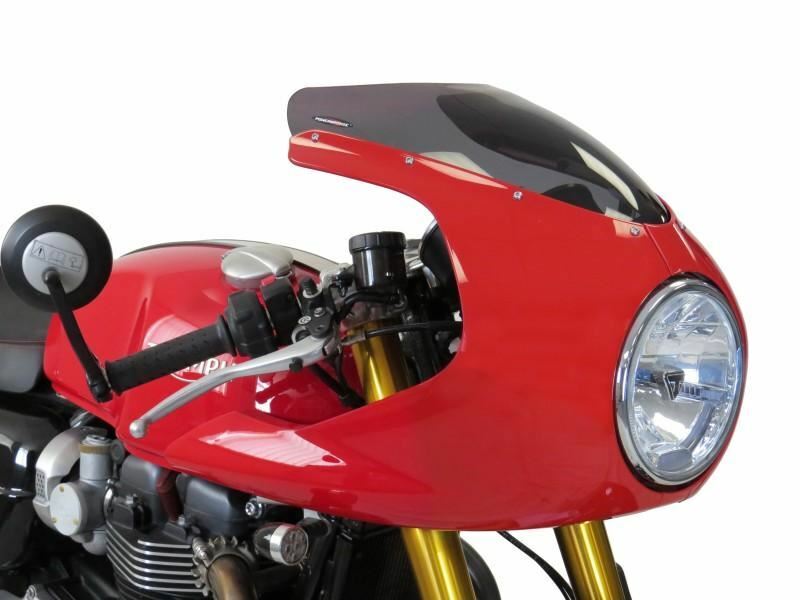 Triumph Thruxton R Track Racer  Dark Tint Original Profile SCREEN Powerbronze