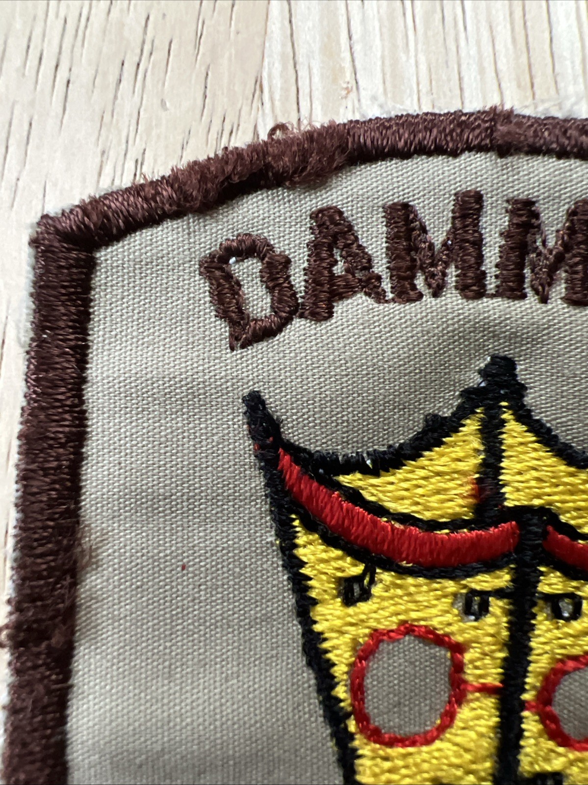 Vintage Dammam Saudi Arabia Morale Patch