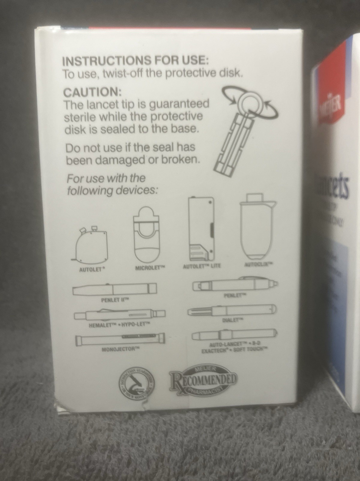 Lancets 600 Total Thin/standard Gauge