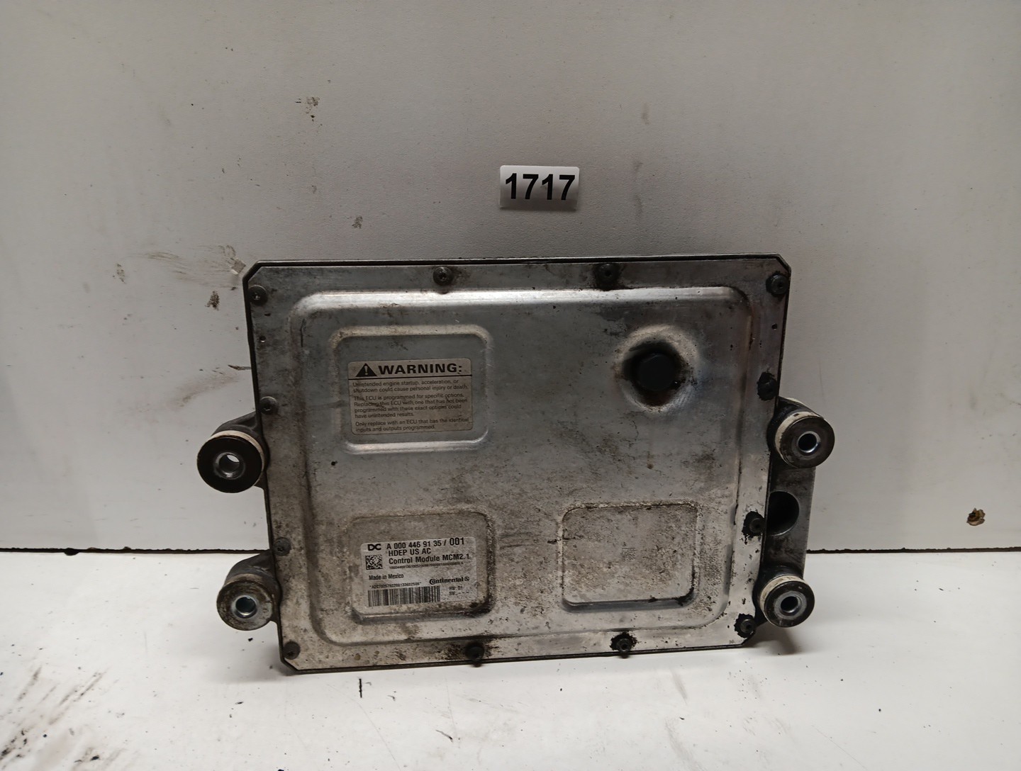 DD15 ECM Part #: A 000 446 91 35 / 001 Freightliner Cascadia #1717