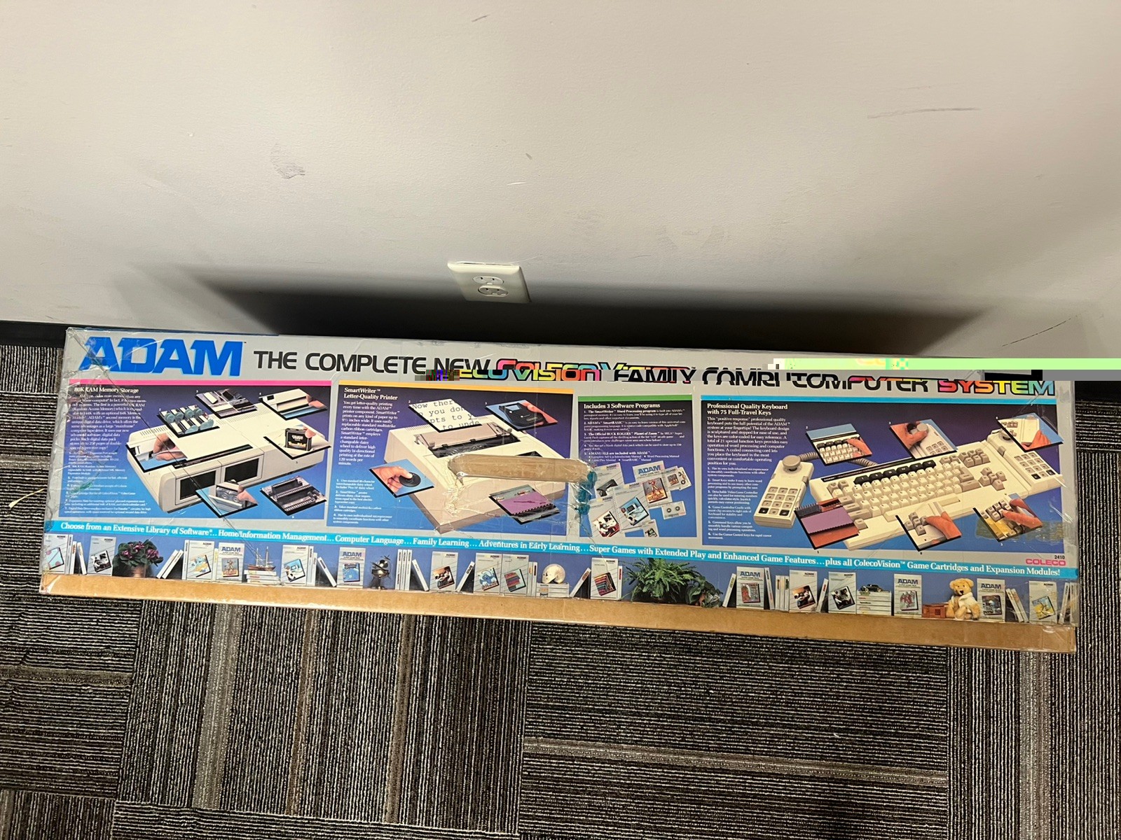 ADAM Colecovision Family Computer System Boxed Tested READ DESCRIPTION