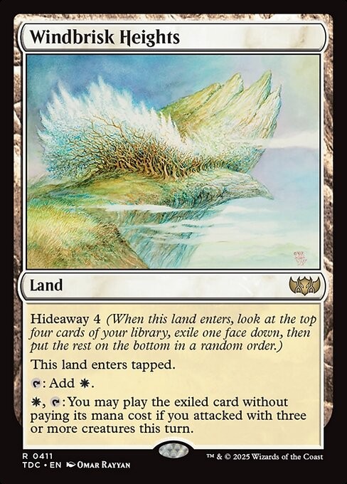 Windbrisk Heights 411 R Normal TDC MTG NM