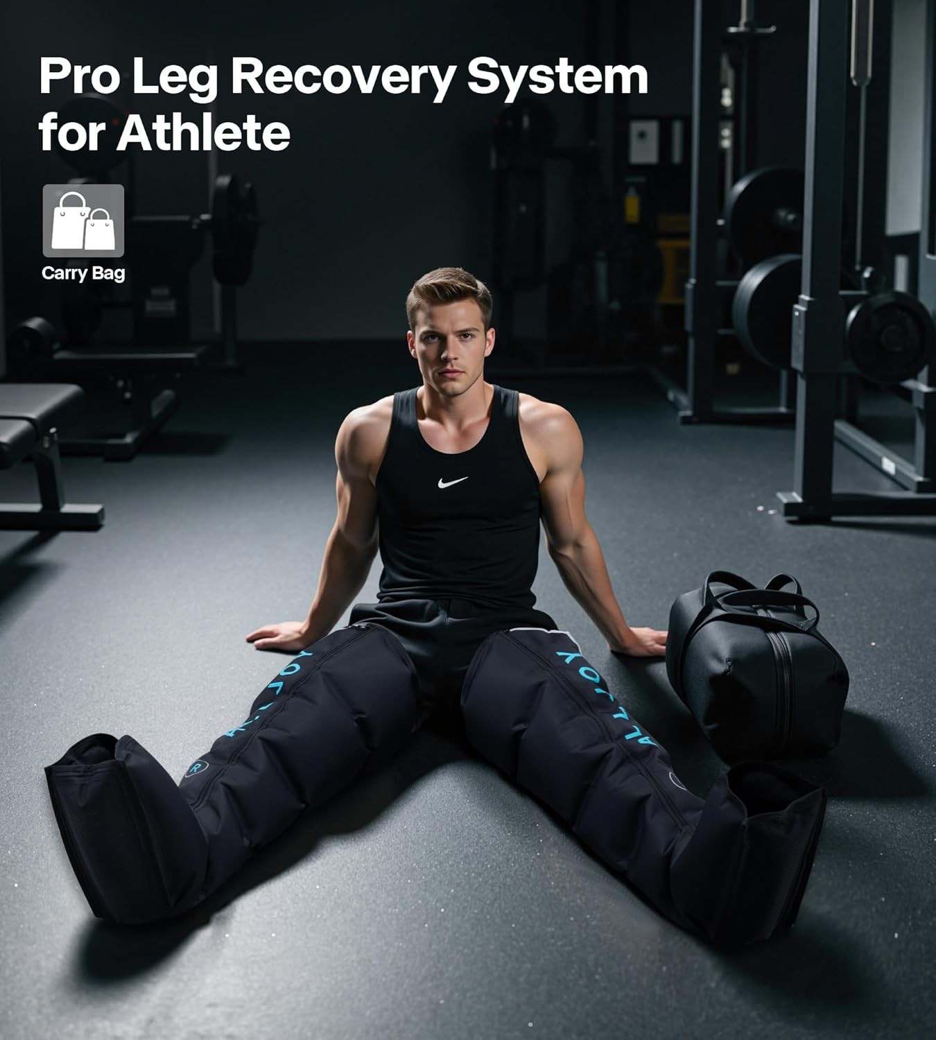 ALLJOY Pro-Grade Leg Massager Recovery Boots, Compression for...