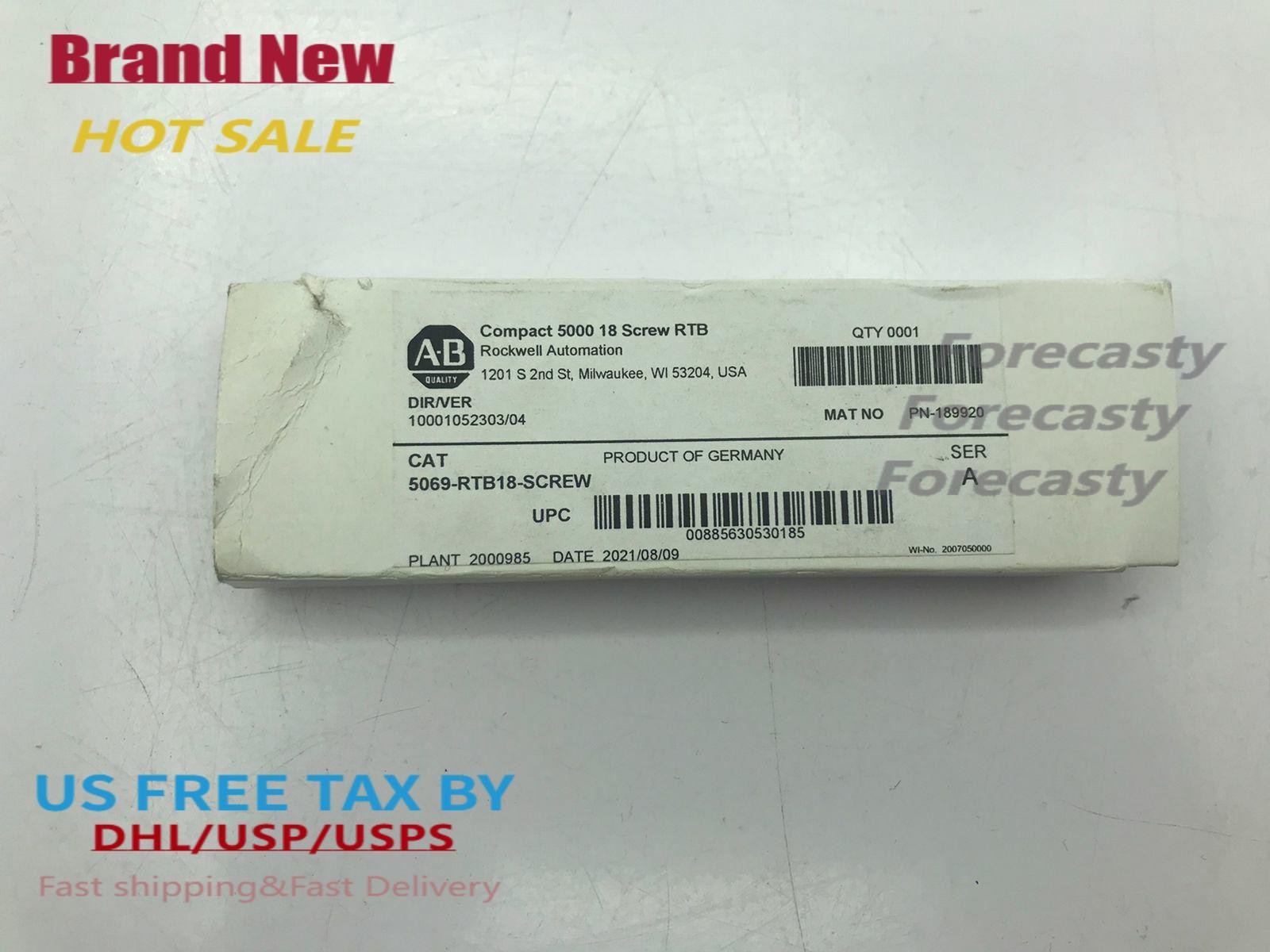 NEW ~ Allen-Bradley5069-RTB18-SCREW /A Compact 5000 18-Screw RTB SEALED！