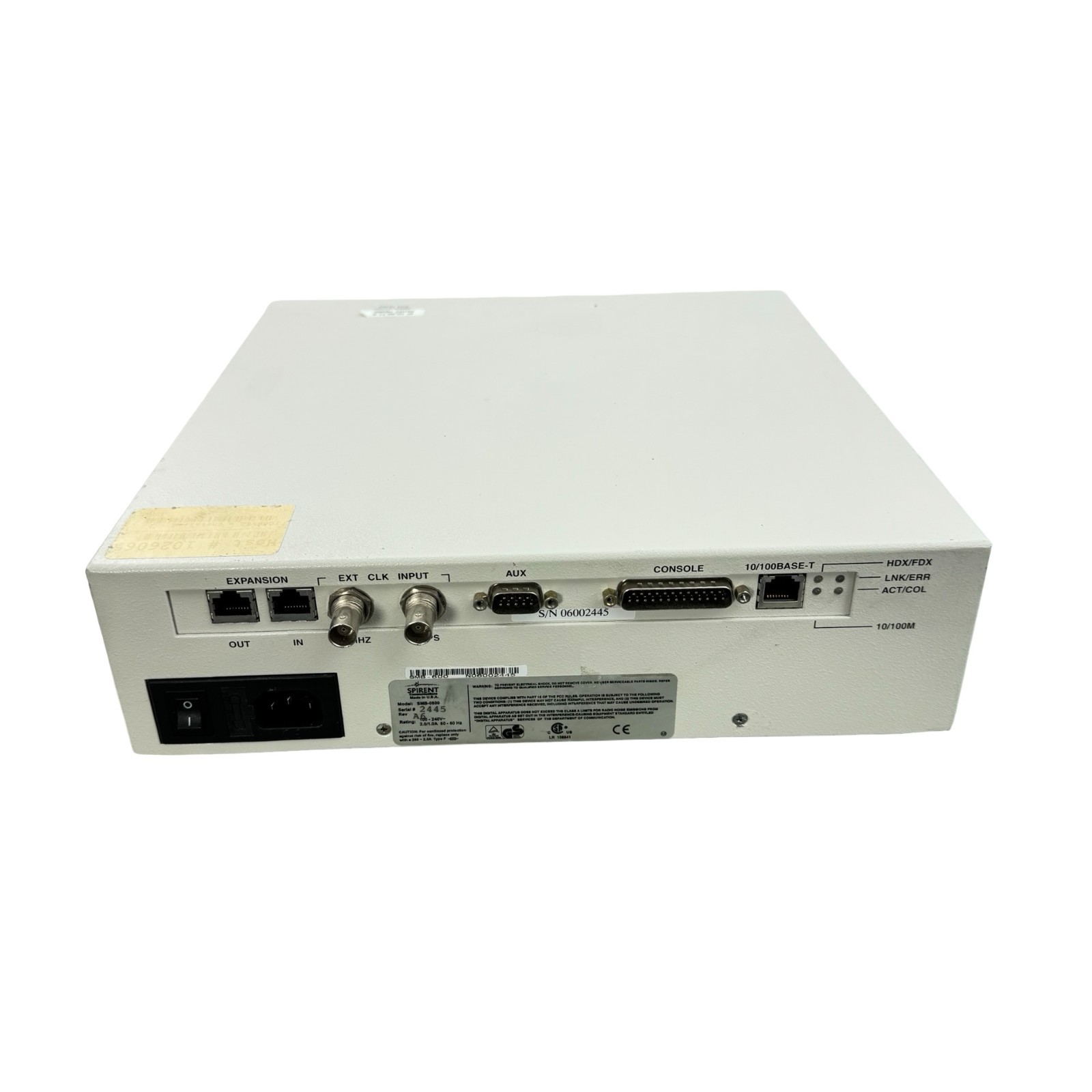 Spirent SmartBits 600 Performance Analysis System