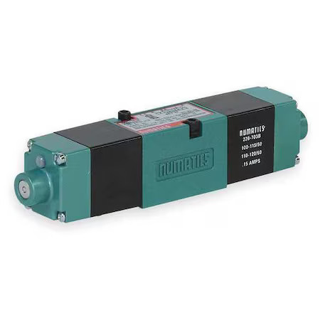 Numatics 081Ss600m000061 Solenoid Air Control Valve, 1/8 In, 24Vdc