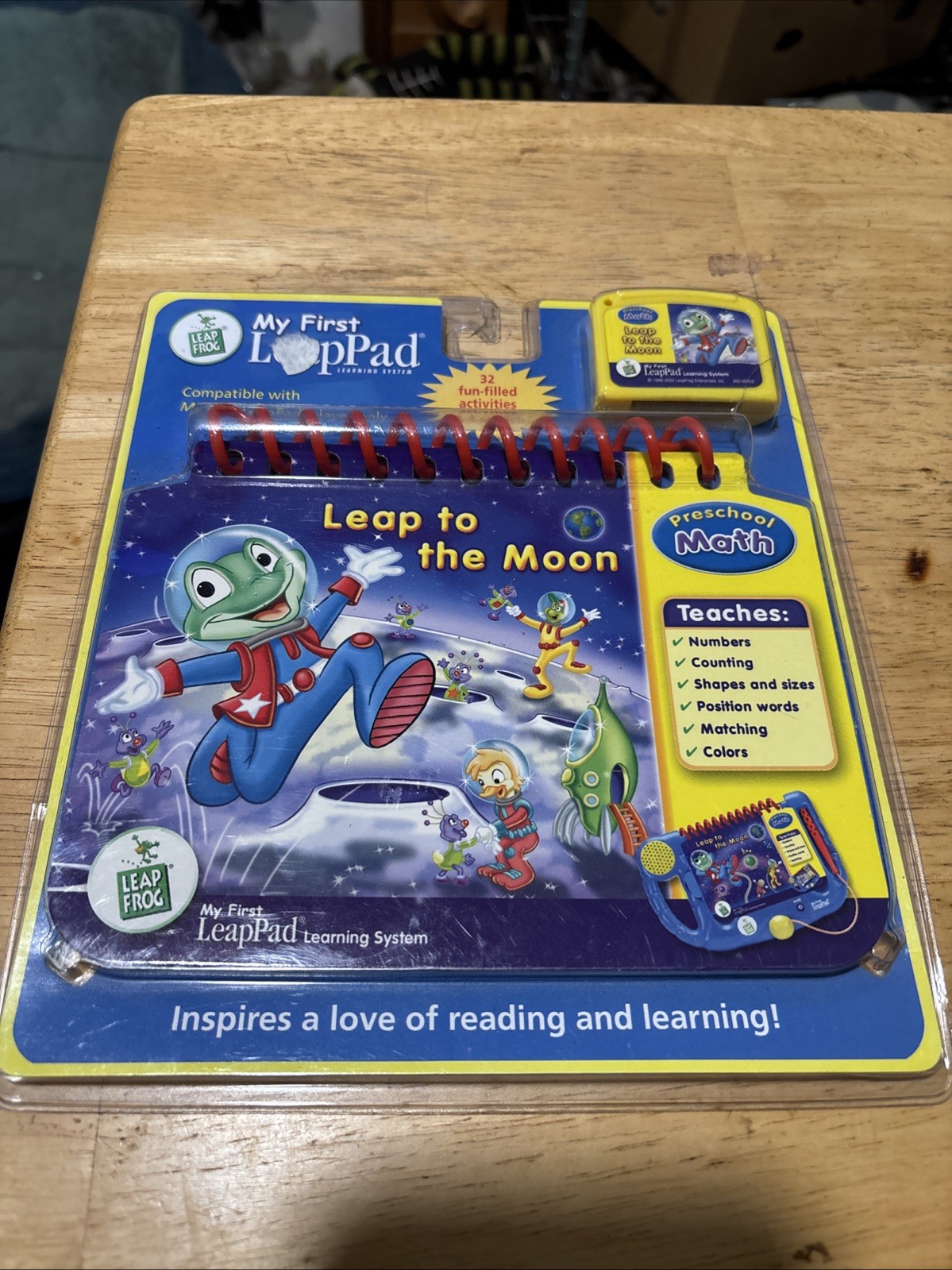 My First LeapPad Book: Leap to the Moon Brand New Flip Cartridge Number Counting