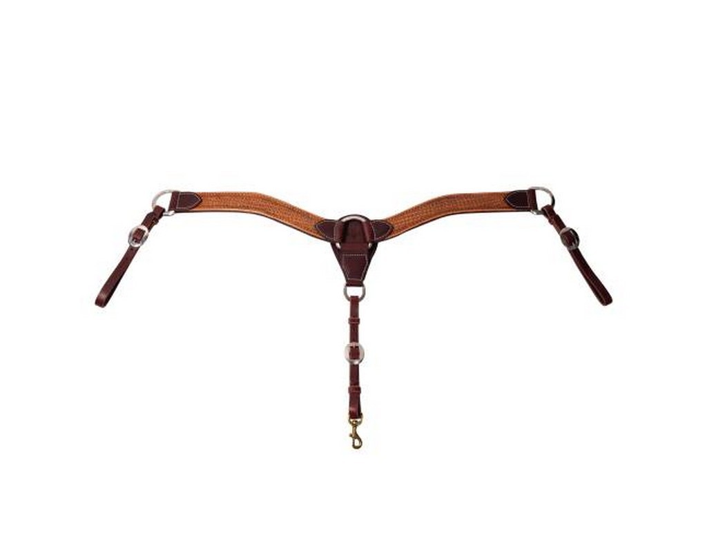 Schutz Breast Collar Windmill Contoured Antique Burgundy 1165ANT