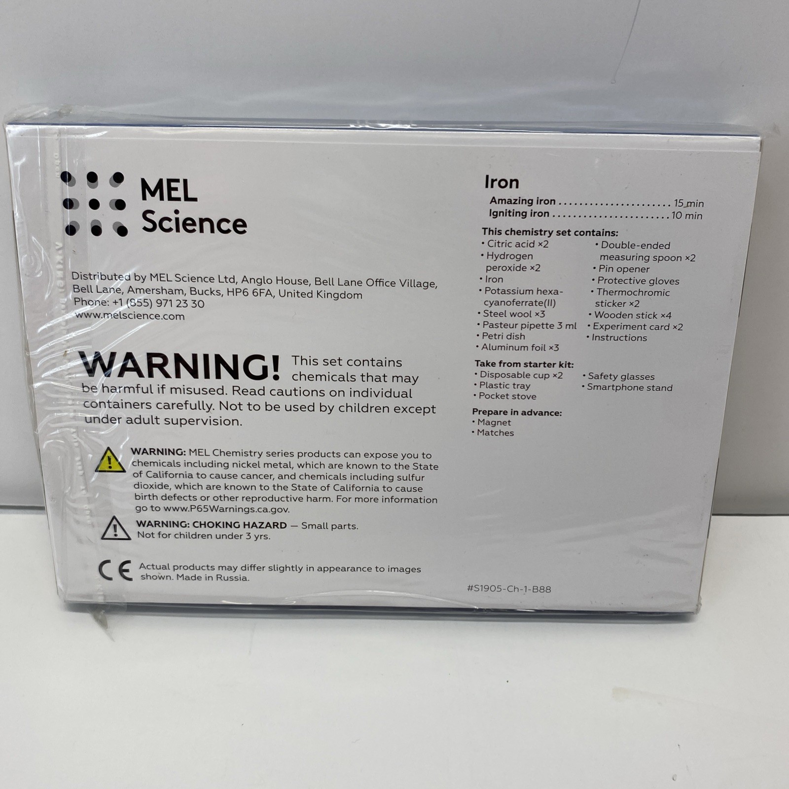 New Sealed Mel Chemistry Lot Of 3 Homeschool Science Kits 10+ 12+