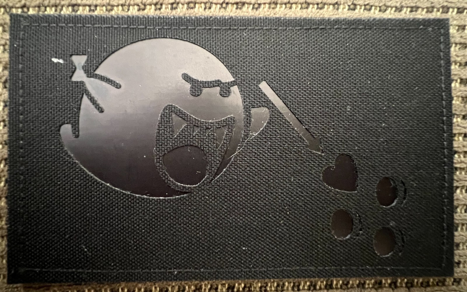 FSUP Crew "Boo Beard" Black XL Laser Cut Variant Patch