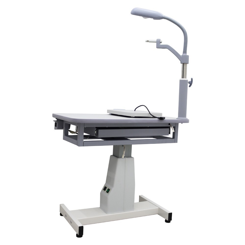 Automatic Optometry Ophthalmic Eyeglass Test Stand Movable Table Loading 165lbs
