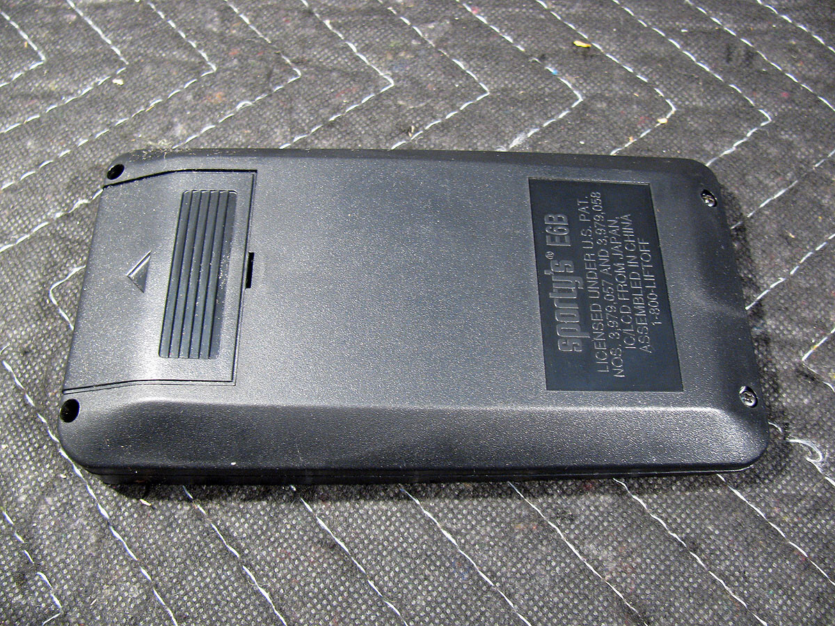Sportys E6B Electronic Flight Computer With Soft Case And Manual