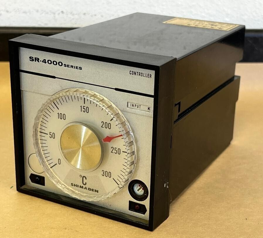 SHIMADEN TEMPERATURE CONTROLLER SR-4000 SERIES TYPE SR-4102
