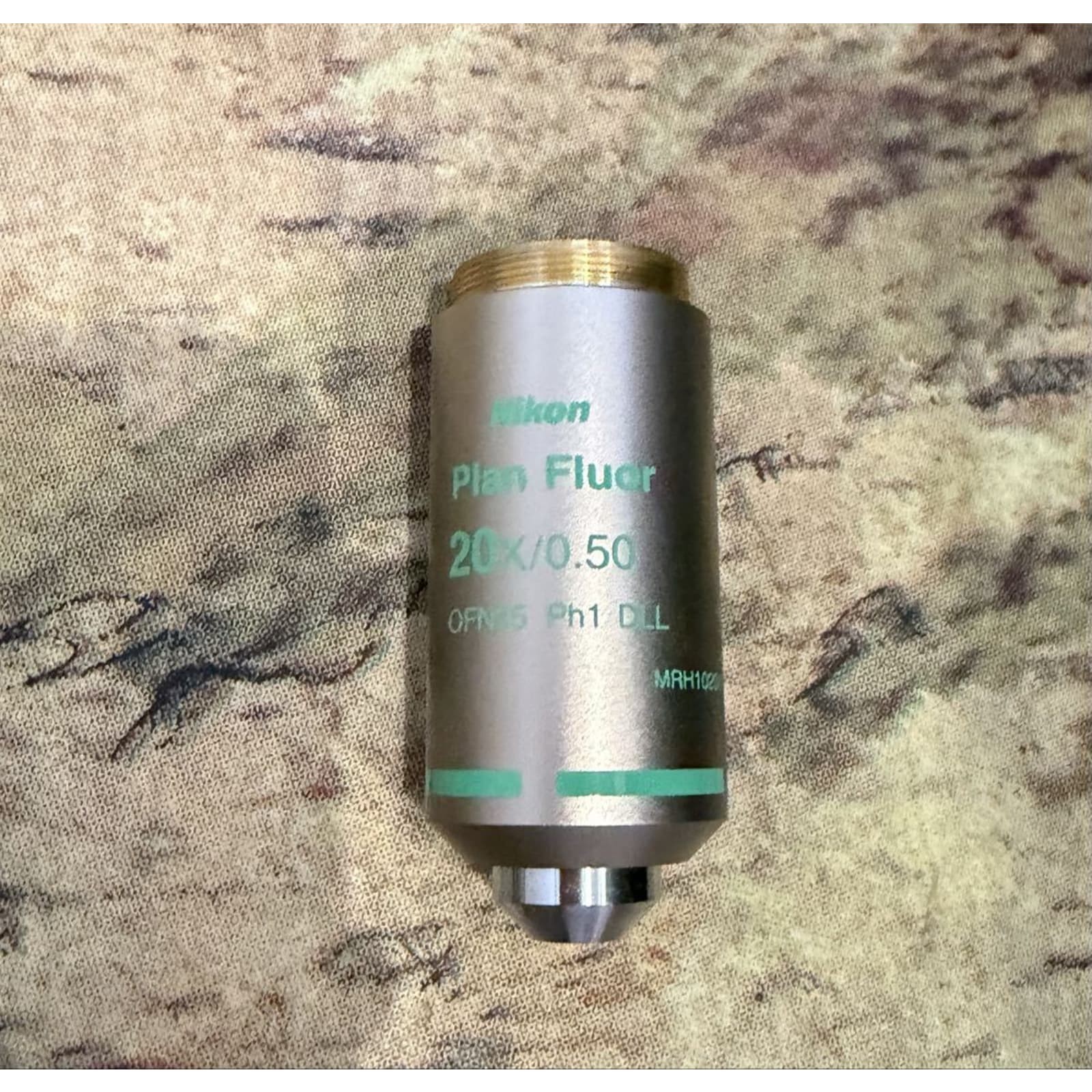 Nikon Plan Fluor 20X/0.50 Microscope Objective Lens Used Japan