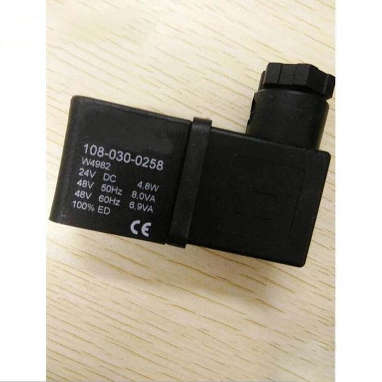 1PC New For NASS 108-030-0258 W4982 24VDC 4.8W- Magnet Solenoid Valve Coil