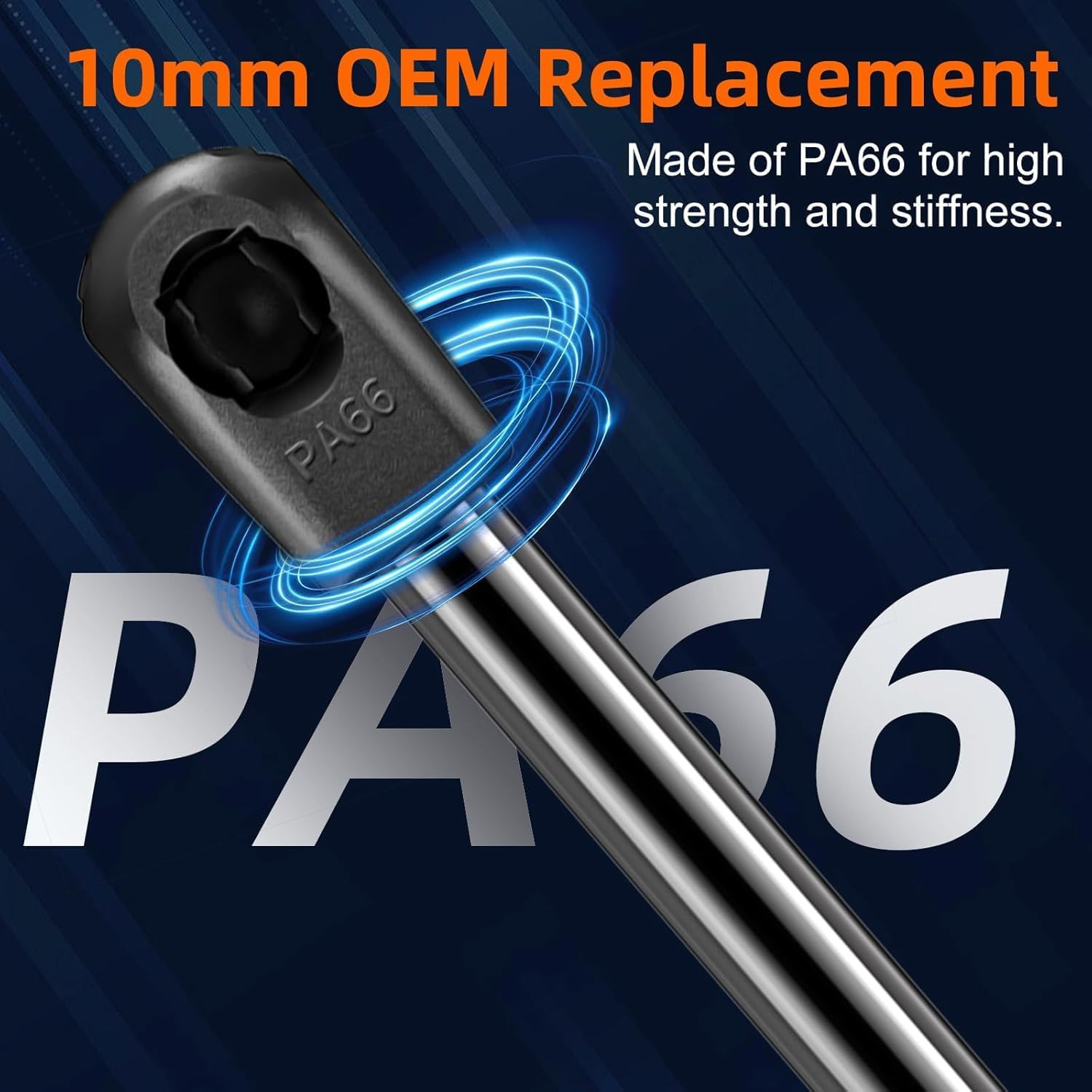 Qty (2) Hood Shock Strut Compatible with 2017-2021 Nissan Armada, Bonnet Lift Su