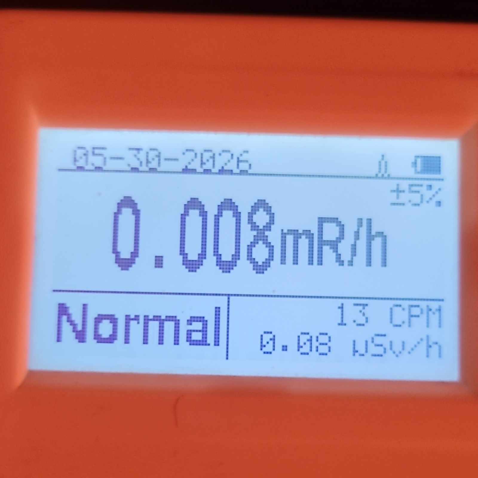 GQ Electronics GMC-500 Geiger Counter Radiation Detector Dosimeter
